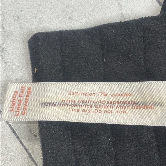 NWT Cacique Lane Bryant Womans Full Coverage Bra Black UNDERWIRE 42DDD - Picture 8 of 10